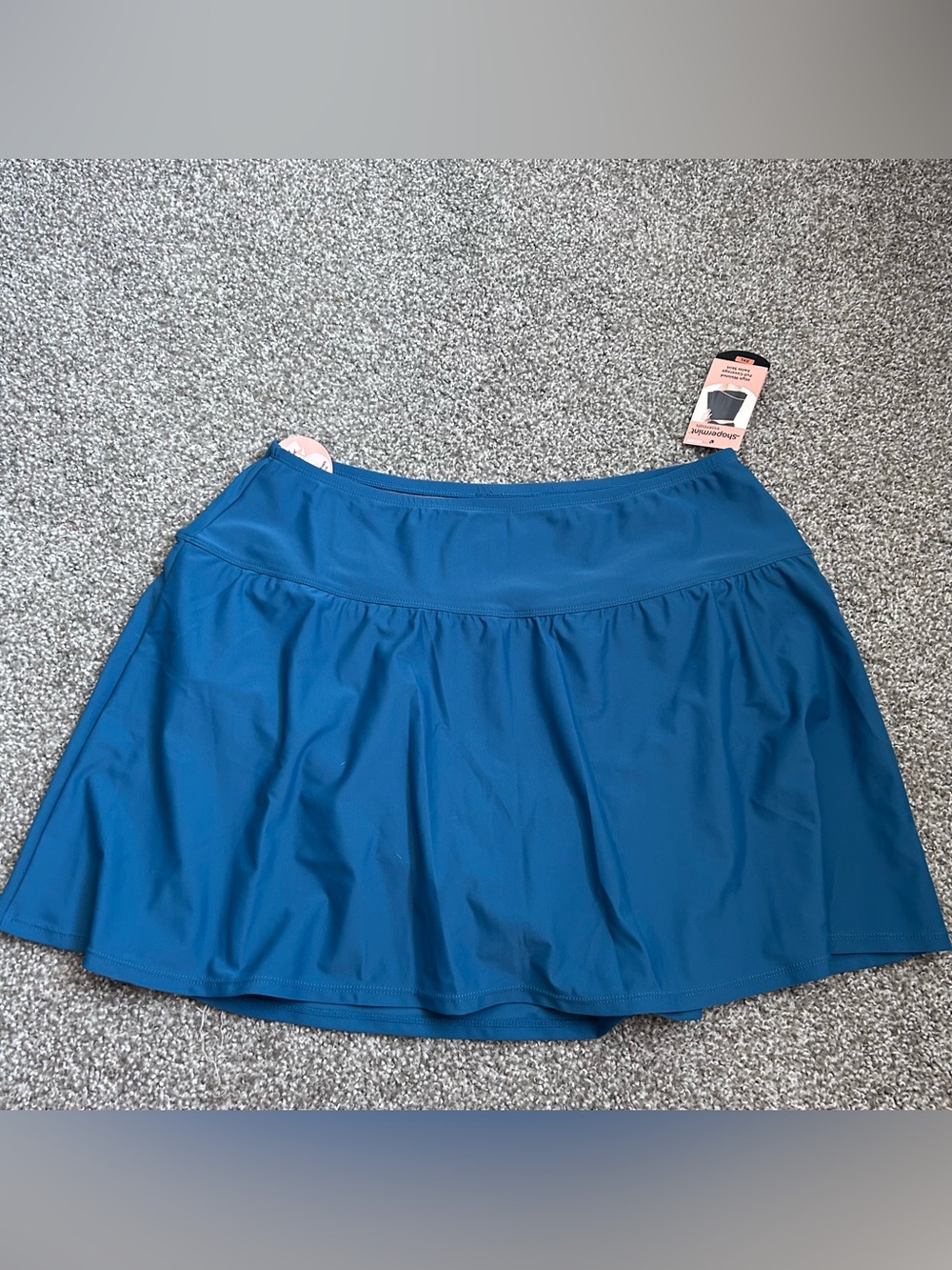 NWT Shapermint Essentials High Waisted Full Coverage Swim Skirt